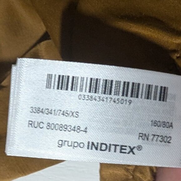 NWT Zara | Zara Woman Draped Satin Top - Picture 6 of 11